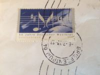 Briefmarke - 50 Jahre Musikrat
